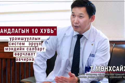 Т.Мөнхсайхан: Өвчтөн, үйлчлүүлэгчдэдээ үйлчилж буй хандлагаар нь тооцож эмч, ажилтнууддаа УРАМШУУЛАЛ олгоно