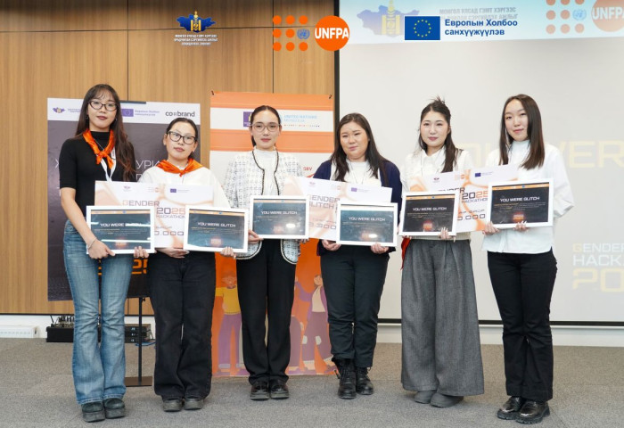 GENDER GLITCH 2025 MEDIA HACKATHON” УРАЛДААНЫ ШИЛДГҮҮД ШАЛГАРЛАА
